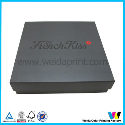 Eco-friendly Lid and Bottom Paper Packaging Boxes with Logo Pirnting
