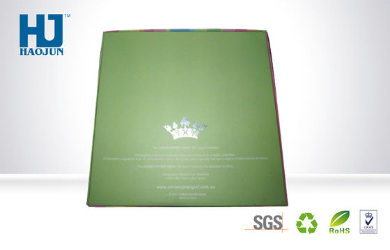 Custom Pantone color Foldable Cardboard Packaging Boxes for Silk Scarves