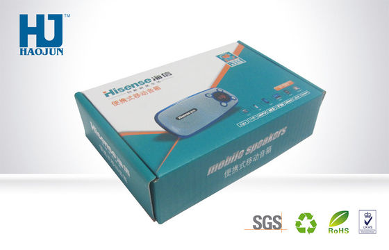Simple Design Folded Mobile SpeakerCardboard Packing Boxes For Supermarket