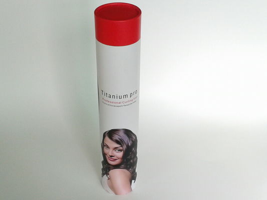 Cylinder Shaped Greyboard Wine Packaging Boxes , C2s Paper Luxury Gift Boxes For Promotion