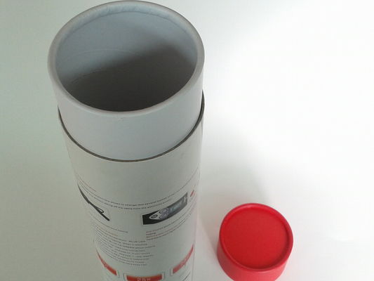 Cylinder Shaped Greyboard Wine Packaging Boxes , C2s Paper Luxury Gift Boxes For Promotion