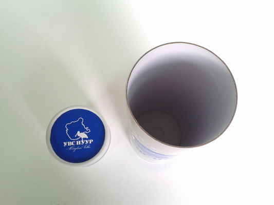 Offset Printed Cylindrical Wine Packaging Boxes , Embossed Custom Paper Board Packaging Boxes