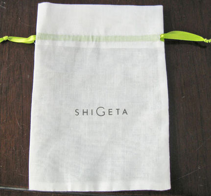 Recycled 100% Cotton Drawstring Pouch