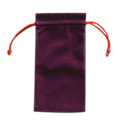Fancy drawstring velvet pouch for gift packaging