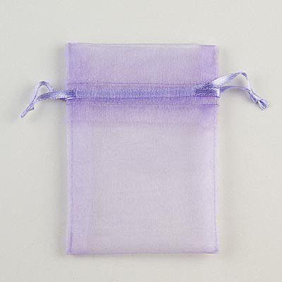 Custom printed colorful drawstring fabric organza gift pouches sheer bag for cell phone