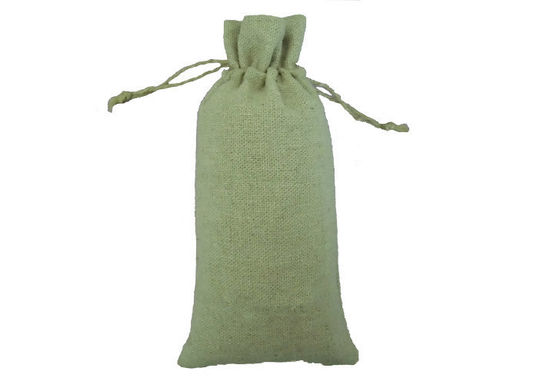 Durable Anti-dust Jute Drawstring Pouch For Food Packing Pouch