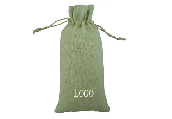 Durable Anti-dust Jute Drawstring Pouch For Food Packing Pouch