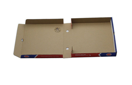 Custom 10 Inch Paper Packaging Boxes , Round Pizza Packaging Box 150gsm