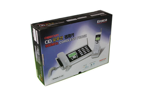 Glossy Lamination Cardboard Paper Packing Boxes For Telephone Call