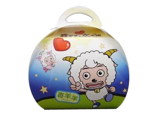 Empty Portable Matt Lamination Eco-friendly Paper Cake Packing Box