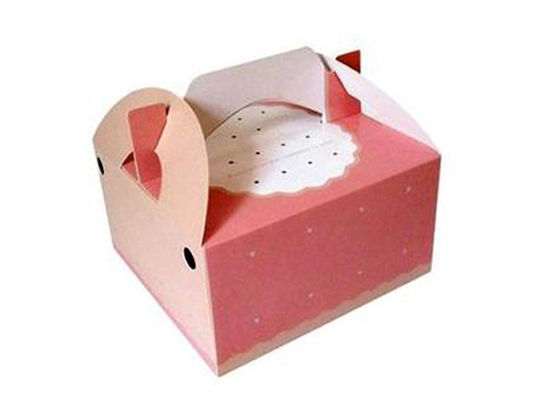 foldable Eco-friendly Custom Printed Paper Packaging Boxes With Handle