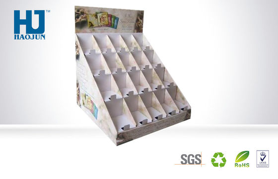 Counter paper display box display standee supplier For cookies