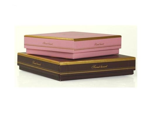 Square Small Cardboard Gift Boxes , Cardboard Gift Packaging Boxes