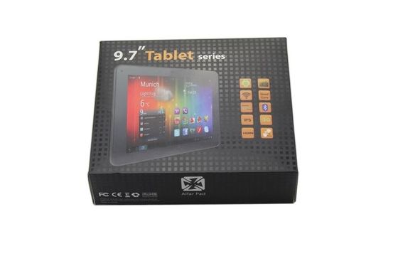 9.7 Inch Tablet Telescope Recycled Cardboard Gift Boxes Aooroved ISO9001