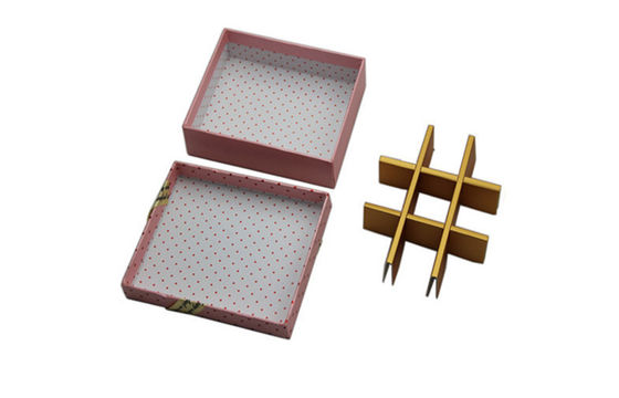 Environmental Friendly Gold Card Paper Cardboard Gift Boxes For Chocolates