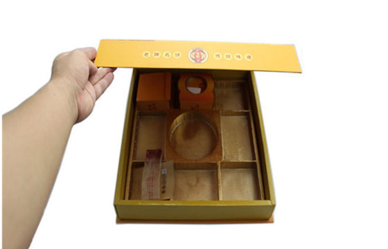 Custom Cardboard Food Packaging Gift Boxes For Mooncake Packaging