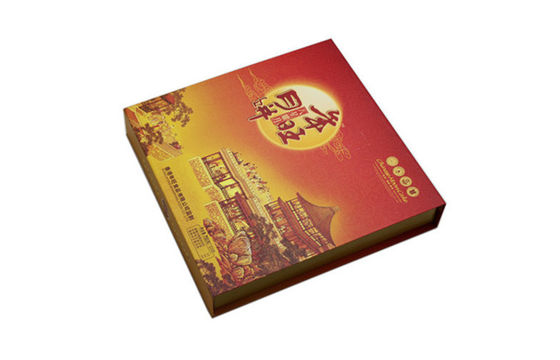 Custom Cardboard Food Packaging Gift Boxes For Mooncake Packaging