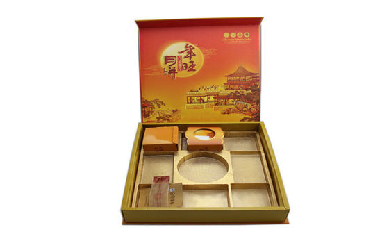 Custom Cardboard Food Packaging Gift Boxes For Mooncake Packaging