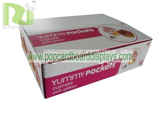 Pockets Cardboard Gift Box Customized Point Of Purchase Corrugated Carton Box ENCA017