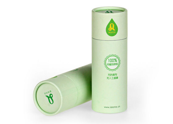 Recyclable Cardboard Luxury Cosmetic Paper Tube Packaging For Skin Care