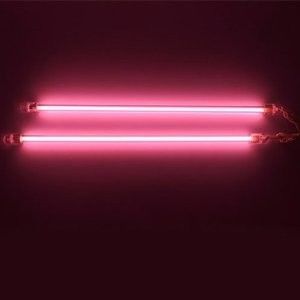 Pink / Orange / Purple Straight Water Resistant Neon Fluorescent Light Tubes 220V ~ 240V