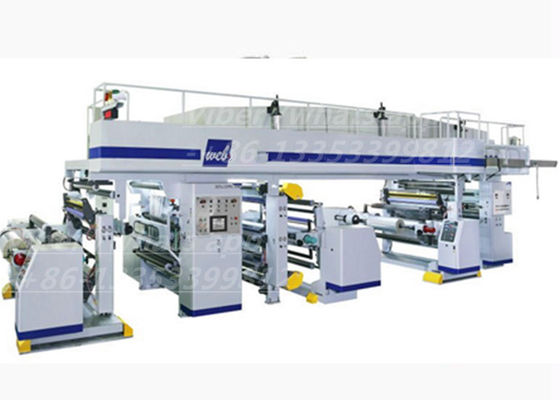 Two Unwinders Plc Dry Laminating Machine For Plastic Film or Paper Rolls