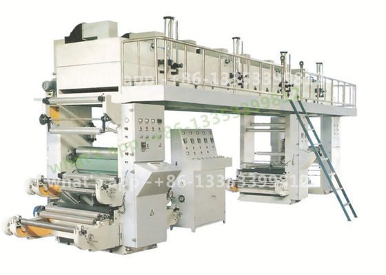 Two Unwinders Plc Dry Laminating Machine For Plastic Film or Paper Rolls