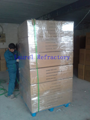 Customized Low Shrinkage Ceramic Fiber Refractory Paper For Gasketing , Sealing