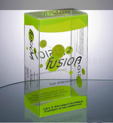 Eco Friendly Clear Plastic Folding Boxes , PP PVC Printing Box