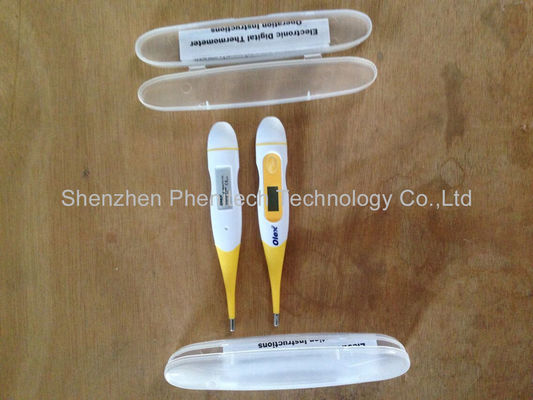 Plastic Color Box Packed Digital Flexible Thermometer with Low Battery Indicator
