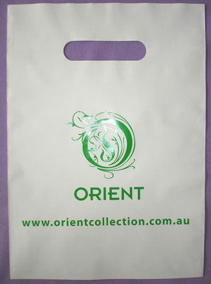 Disposable Cornstarch Biodegradable Plastic Bag With Handle Hole