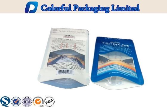 Degradable Soft Salt seafood biodegradable Plastic Stand Up Pouch With Window