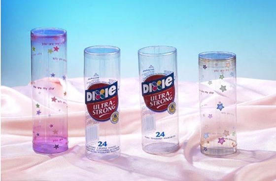 Eco Friendly Clear Plastic Cylinder , Clear Plastic Boxes With Lids