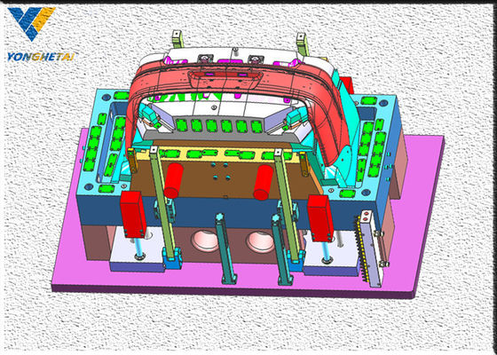 3D Drawing Plastic Injection Mold Making Single / Multi Mould Cavity