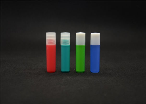 mini plastic empty deodorant roll on essential oil bottle