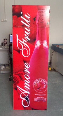 Wine Cardboard Floor Displays And Pop Point Of Purchase Displays