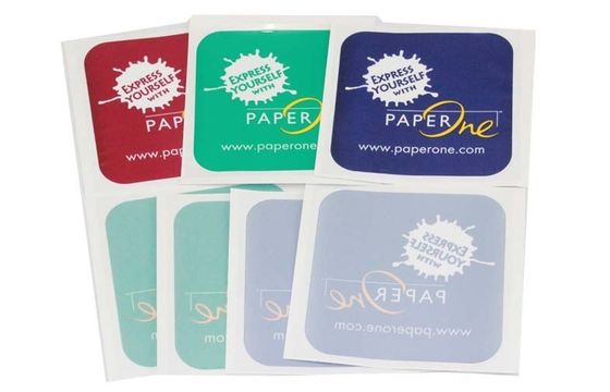 Reverse printing static window sticker decal for car / auto