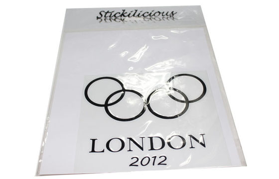 Glossy logo laptop bubble free Vinyl Sticker for PC / Ipad