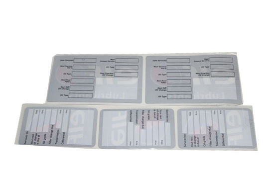 ROHS Approved Waterproof Vinyl Car Sticker With Both Side Printing