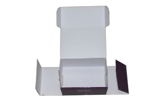 Custom Printed Corrugated Boxes Paper Recycling Boxes With Glossy Lamination