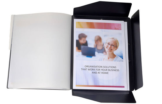 Opaque polypropylene 12 compartments multipart stationery file