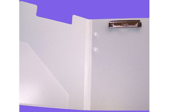 Tansparent PP Clipboard Folders / Plastic Document Folder For office files / A4 paper