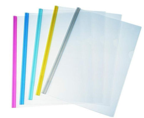 Durable Plastic Document Folder , Clear Plastic File Folders For School