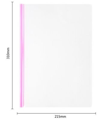 Clear Plastic Document Wallet Transparent Plastic File Folder For Business