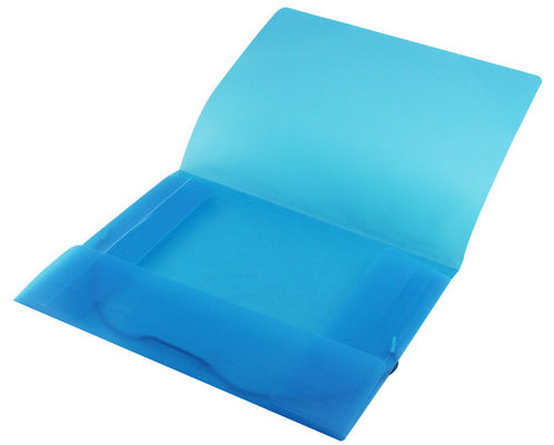 Elastic Closure Plastic File Folder Sheets Portfolio With String Lock