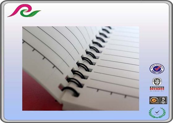 blue / red PP Cover Spiral Bound Notebooks for business office writting
