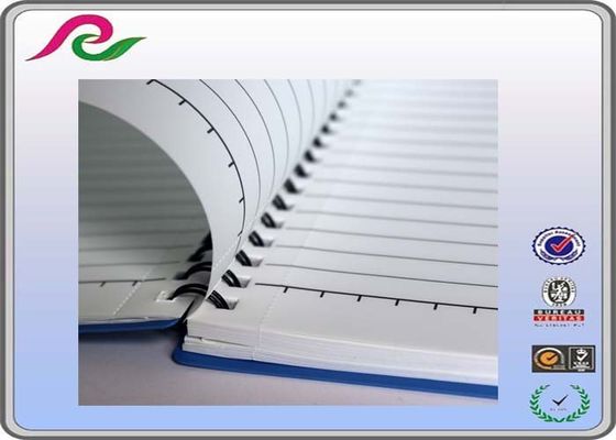 Logo printed Bulk stone paper A5 spiral bound notebooks for school