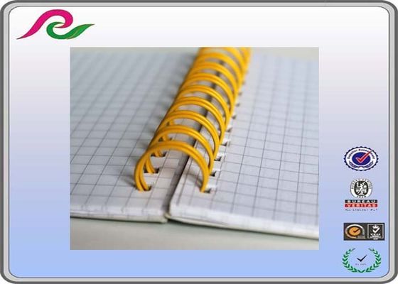 coated paper cover A5 / A3 / A4 Spiral bound Daily writing notebooks , 80 gsm