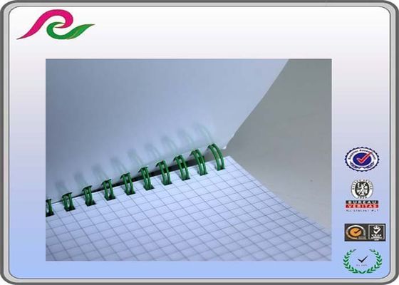 A5 composition glossy lamination spiral bound notebooks for office