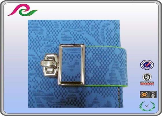 A5 blue office meeting loose leaf PU leather cover notebook 120 sheets